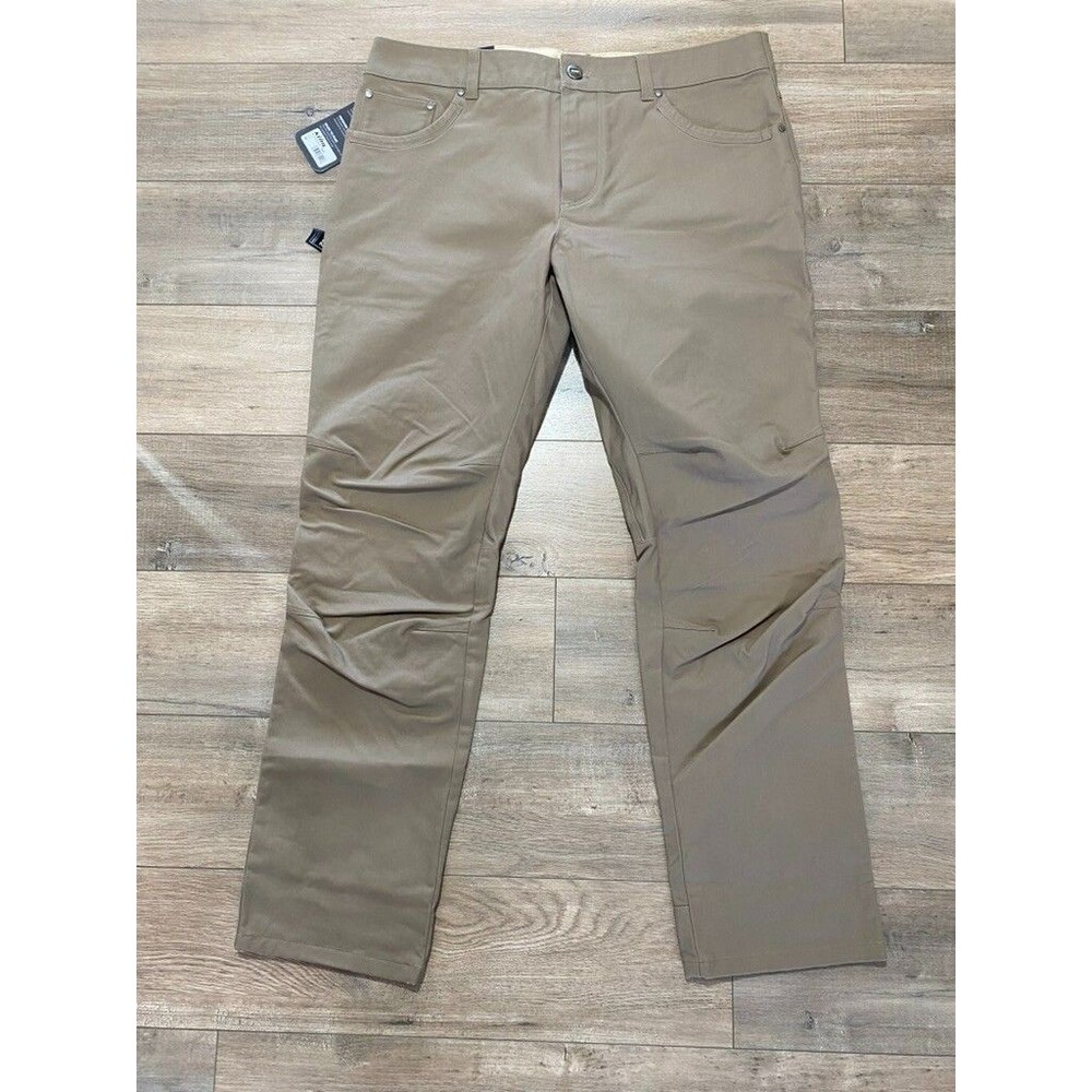 Kuhl Free RYDR Mens 38X32 Heavyweight Canvas Tapered Pants Khaki Patina Dye